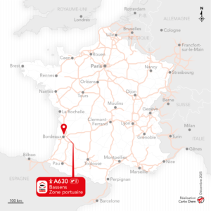 Carte de France Bassens